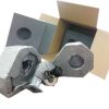A customer wanted to decrease their on-hand inventory maintenance and increase production speeds. We stock custom-printed cartons and make foam-in-place molds on demand. Before shipping we erect the boxes with a bottom seal, add the large molded pieces, and skid them for delivery. The production line can quickly open the box, place the item, and seal the box - cutting down time significantly and no longer maintaining inventory on multiple items.